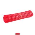 72PCS Motorcycle Dirt Bike Spoke Skins Covers Spoked Protector Wraps Wheel Rim Guard For Motocross Bicycle Bike Cool Accessories. 