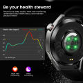 Round Smart Watch Waterproof BT Call Men SmartWatch for Women Health Monitor 100+Sport Smart Band DIY Watch Faces Best .