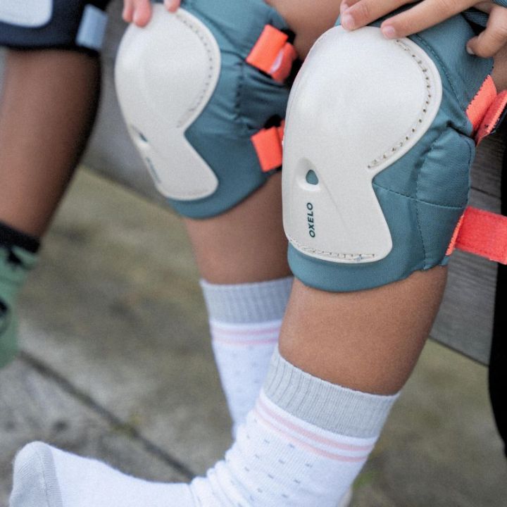 Oxelo%206%20PCs%20protective%20pads%20set%20knee%20pads%20elbow%20pads%20for%20scooter,%20roller%20skating,%20skateboard%20play%20-%20Image%207