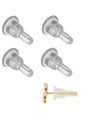 50/100 Pcs Earring Plug Completely Wraps the Earplug, Perfect for Jewelry Making. 