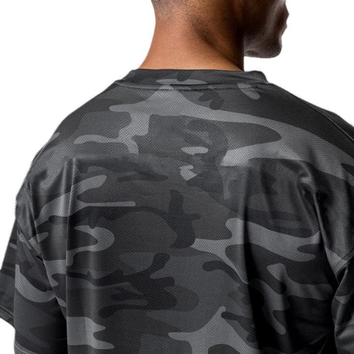 Camouflage%20Running%20T-shirts%20Mens%20Oversized%20Half%20Sleeve%20Dropped%20Shoulder%20Loose%20Fitness%20T%20Shirt%20Summer%20Gym%20Bodybuilding%20Tops%20Tees%20-%20Image%204