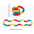1/3/5Pcs Tangle Fidget Toy Twisting Sensory Hand-Eye Coordination Toy Anxiety Relief Finger Toy for Kid Adult Fine Motor Skills. 