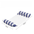 Water Hammock Adult Inflatable Floating Bed Inflatable Lounge Chair Water Floating Two-tube Hammock Four-tube Hammock. 