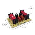 Audio Speaker Crossover Circuit Treble Midrange Bass Module 3 Way 900-4000Hz Frequency Divider Home Loudspeaker Filter Refit Kit. 