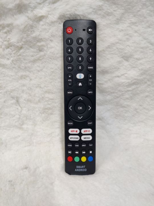 New Tv Remote Control For Hamim Android Led Tv without Voice.