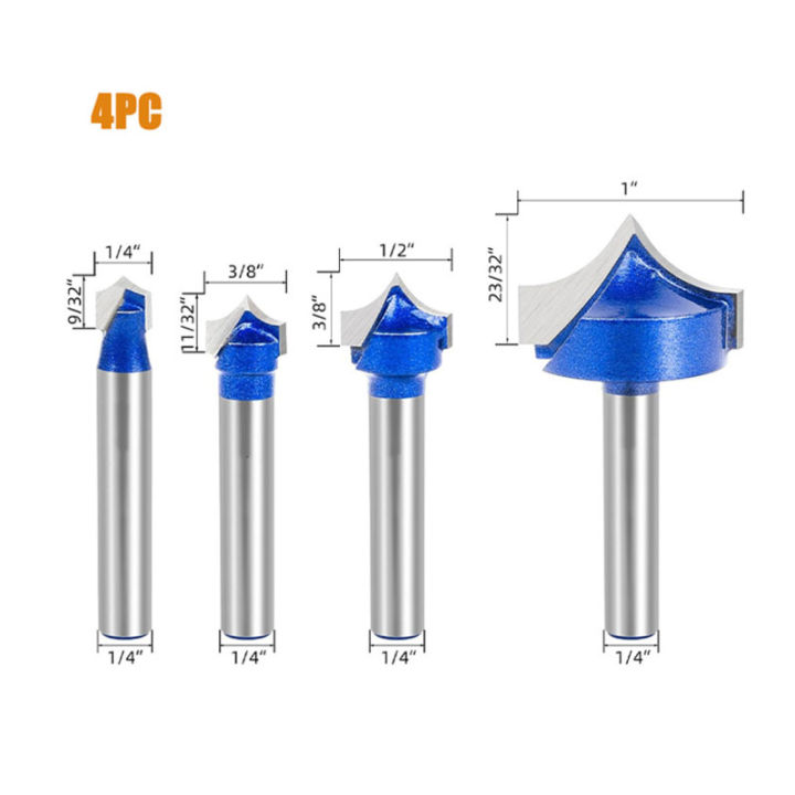 1pc/4pcs%20Pointed%20Tip%20Engraving%20Cutter,%20Silver-Blue%20Woodworking%20Router%20Bit%20Set,%20CNC%20Carving%20Tool%20for%20Round%20Edge%20&%20Groove%20Milling%20-%20Image%207