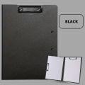 A3/A4 Profile Clipboard Double Clip Clip Board 100 Sheets Office Documents Organizer Writing Pad Paper Storage File Folders. 