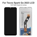For Tecno Spark Go 2024 BG6 For Tecno Spark Go 2022 2023 KG5 BF7n LCD Display Touch Screen Digitizer Assembly Replacement. 