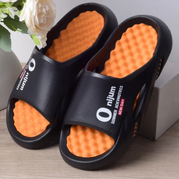 2024%20New%20Men%20Massage%20Slippers%20Slides%20Onijum%20Indoor%20Outdoor%20Sandals%20Beach%20Casual%20Shoes%20Comfortable%20Sole%20Men's%20Slippers%20Big%20Size%203%20-%20Image%204