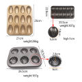 Mini Cake Pan Madeleine Tray/Tin/Mold Madeleine Nonstic Cookie Pans Baking Tray Mini Cake Mold/Mould Tin Metal Biscuit Pan   496. 