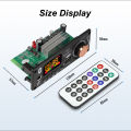 160W Amplifier Bluetooth Decoder Board DIY 12V 6.5mm Microphone FM Radio TF USB Car Audio Music Player Speakers Volume Control. 