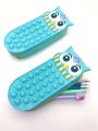 New Cartoon Design Multi Purpose Pop it Multishade Silicone Pouch for Girls- Pencil Pouch, Ladies Purse. 