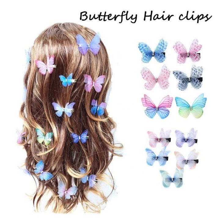 3 piece of butterflies hairs kechar /kechar for hairs