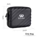WEST BIKING Hard Shell Bicycle Front Bag Waterproof Bike Frame Hanging Bag Portable Multifunctional Folding Cycling Accessories. 