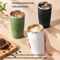 380/510ML Stainless Steel Car Thermal Cup Coffee Cup for Outdoor Sports Cold and Heat Thermal Mug Tumbler Insulated Flask Water.