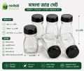 Glassware Food Jar, Food Container, Jar (lid Multicolour) 6pcs 120ml.