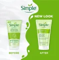 Simple Kind To Skin Refreshing Facial Wash 150ml - Original From Poland - 100% Soap Free Gel. 
