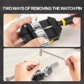 Watch Link Removal Kit Resizing Tool for Bracelet Adjustment&Replacement,Pin Remover for Sizing Strap Watch Adjuster. 