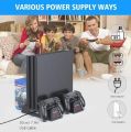 COOLING Stand OIVO MULTIFUNCTIONAL cooling Stand for ps4 series very high quality COOLING Stand with led light indicator Black COLOR. 