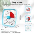 Yunbaoit Visual Timer with Night Light, 60-Minute Countdown Timer for Kids and Adults, Timer for Home, School, Or Work. 