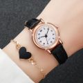 1 Piece Of Cute And Compact Girl's Wrist Watch +1 Love Bracelet, Personalized Birthday Gift. 