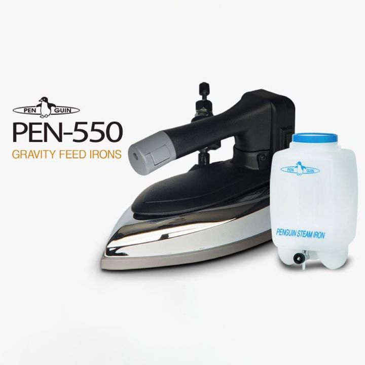 Imported Korean Penguin Gravity Feed Professional Steam Iron PEN550