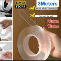 2 Packet 6 Meter Double Side Nano Tape | Waterproof Tape. 