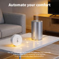 Zigbee 3.0 Smart Temperature & Humidity Sensor for Tuya/Smart Life APP Remote Control For  Alexa Cozy Home Essentials. 