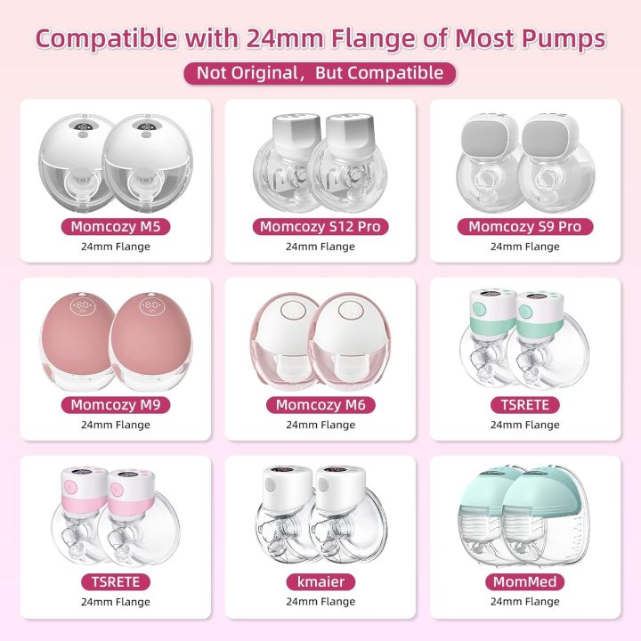 12/13/14/15/16/17/18/19/20/21/22mm%20Breast%20Pump%20Funnel%20Inserts%20Plug-in%20Different%20Caliber%20Size%20Converter%20Small%20Nipple%20Horn%20Adapter%20-%20Image%202