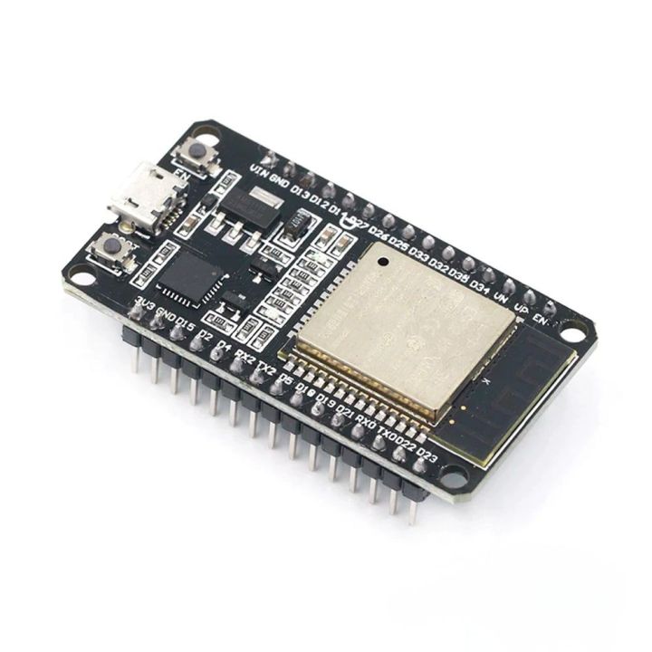 ESP-WROOM-32 ESP32 ESP-32S V1 Development Board 2.4GHz Dual-Mode WiFi + Bluetooth Dual Cores Microcontroller Processor Module for Arduino IDE
