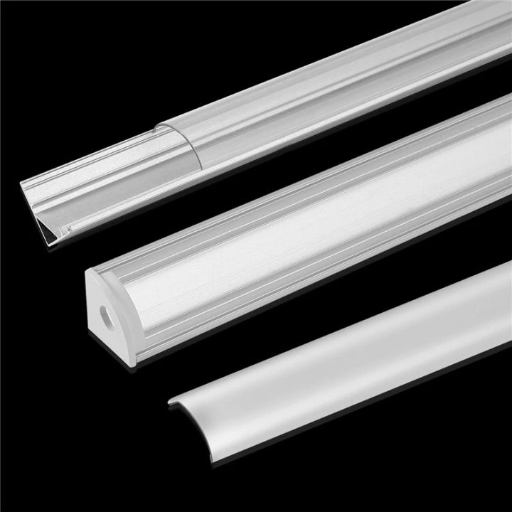 LED 50cm Aluminium Channel for Led Strip V/U Shape Aluminum Profile ...