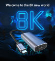 USB C to HDMI Adapter 8K, Thunderbolt 3 to HDMI Adapter, 8K60Hz, 4K120Hz, for MacBook Pro, MacBook Air, iPad Pro, Pixelbook.