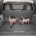 Car Trunk Fence Pet Dog Isolation Protective Net Sturdy  Durable Elastic Isolation Nets Pets Safety Fence for Any Vehicle. 
