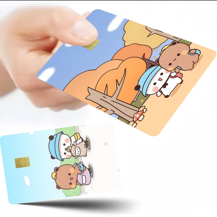 BuBu%20DuDu%20Cartoon%20Anime%20Spend%20Or%20Save%20Funny%20S%20On%20Off%20Ultra%20Thin%20No%20Fade%20Sticker%20Skin%20Cover%20Film%20For%20Debit%20Credit%20Card%20-%20Image%206