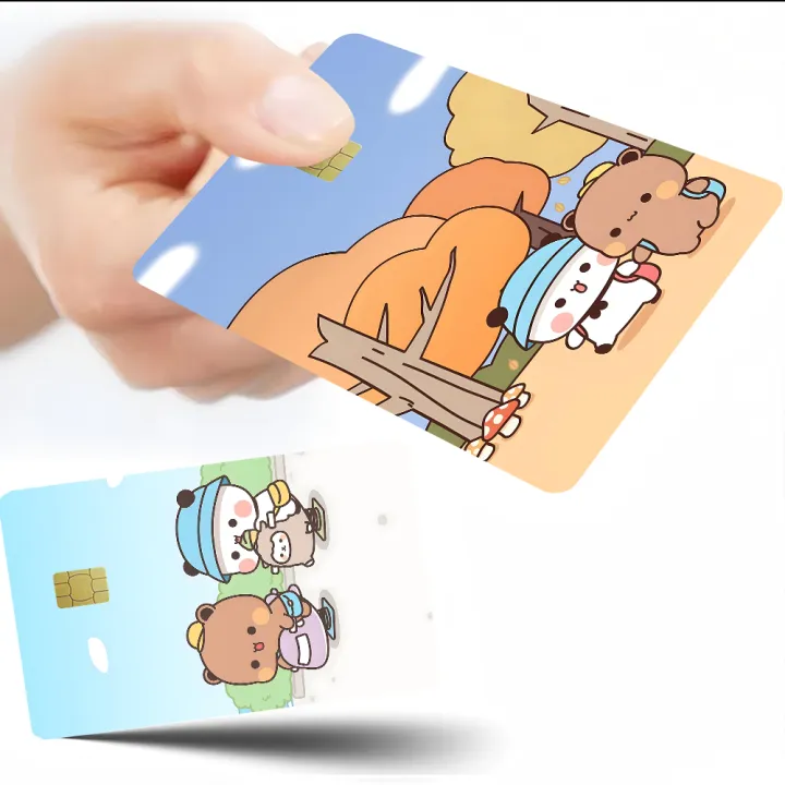 BuBu%20DuDu%20Cartoon%20Anime%20Spend%20Or%20Save%20Funny%20S%20On%20Off%20Ultra%20Thin%20No%20Fade%20Sticker%20Skin%20Cover%20Film%20For%20Debit%20Credit%20Card%20-%20Image%206