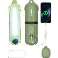 2-in-1 LED Lamp 2000mAh Rechargeable Outdoor Emergency Light IP66 Waterproof Inflatabl Foldable Magnetic Fill Light USB Charging. 