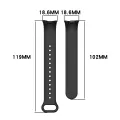 Strap for Xiaomi Mi Band 8/8 NFC Bracelet Silicone Wrist Miband 8 NFC Replacement pulsera correa Sport Strap for Mi Band 8. 