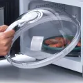 Large Microwave Splatter Cover BPA Free Microwave Oven Plate Food Cover Guard Lid with Adjustable Steam Vents Dishwasher Safe. 