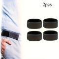2-pack abdominal tightening belt - Elastic adjustable waistband, suitable for jeans and trousers, comfortable and convenient. 