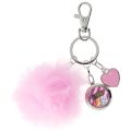 Nick Jr. Paw Patrol Best Pup Pals Pink Pom-Pom Purse Keychain Watch. 