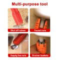 14 In 1 Sink Faucet Wrench Plumbing Repair Tool Handle Double Head Wrench Spanner Tool Installer Ratchet Wrench Set for Bathroom. 