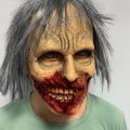 Scary Zombie Mask Halloween Horror Realistic Zombie Latex Mask Carnival Party Costume Prop Adults Zombie Old Lady Full Head Mask. 