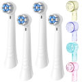 Toothbrush Replacement Heads Compatible with Oral B IO 10 9 8 7 6 5 4 3 Series Electric Toothbrush, 4 Pack Brush Heads.