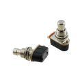 Miwayer 5/10Pcs Momentary Soft Guitar Footswitch - 12mm Thread, 2 Pin SPST NO, Quiet Push Button for Amp, DIY Pedal Projects. 