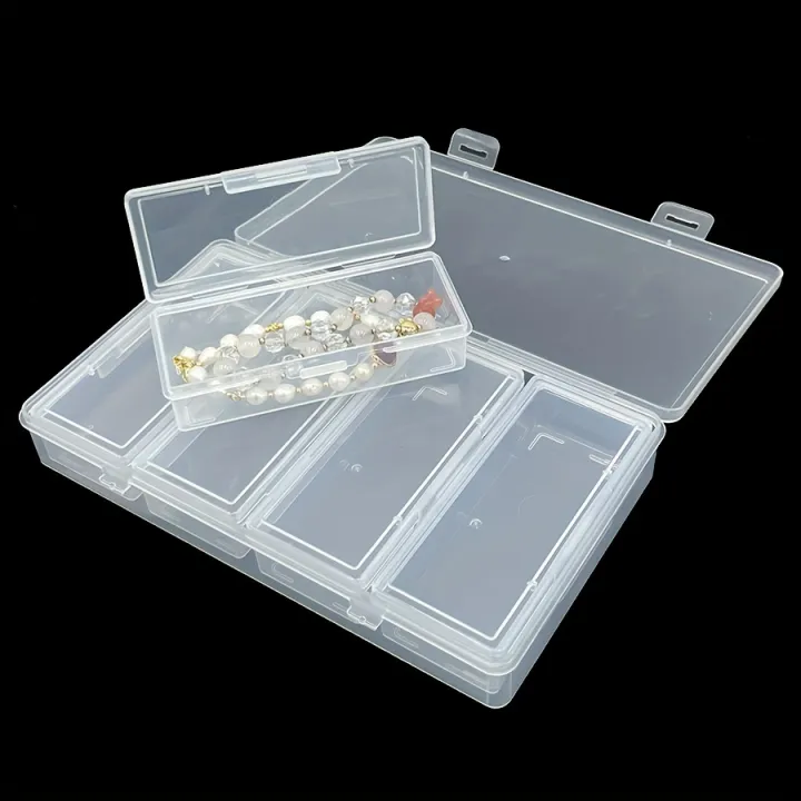 4%20Adjustable%20Dividers%20Clear%20Plastic%20Storage%20Organizer%20Box%20-%20Craft%20&%20Sewing%20Supplies%20Container%20with%20Removable%20Compartments%20-%20Image%203