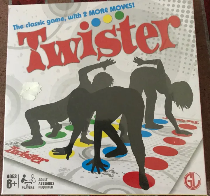 Twister board game multi-colour for kids and adults unlimited fun and ...