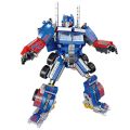 Super Warrior Optimus Prime – 413PCS Transforming Robot Building Blocks Set | 2-in-1 Creative Construction Kit for Kids | Buildable Robot and Truck Toy with Manual | STEM Educational Toy Gift for Boys & Girls Age 6+. 