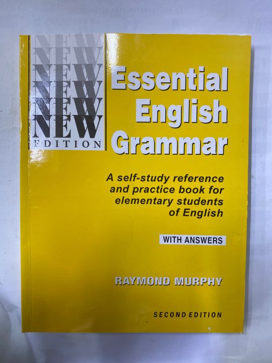 ESSENTIAL ENGLISH GRAMMER BY RAYMOND MURPHY SECOND EDITION