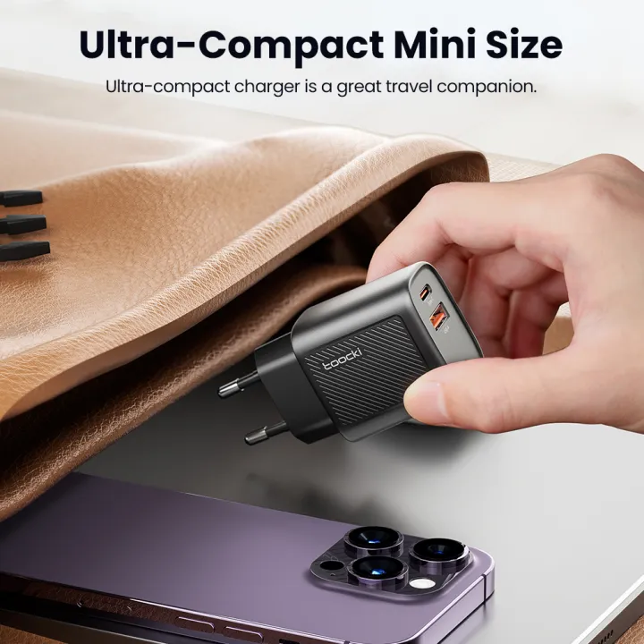 Toocki%20GaN%20USB%20C%20Charger%20for%20Travel%2030W%20Portable%20USB%20Fast%20Charging%20Quick%20Charge%20Type%20C%20Charger%20for%20iPhone%20%20POCO%20UK/KR%20Plug%20-%20Image%204