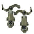 Free-Angle Tactical Headset Rail Mount for Headset Adapter on M-Lok, Fast ACH Helmet Arc Rail Adapter. 
